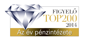 FIGYELŐ TOP200, 2014 - Az év pénzintézete